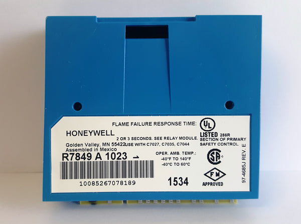 Honeywell R7849A1023 Ultraviolet Flame Amplifier , Flame Amplifier, NWIM